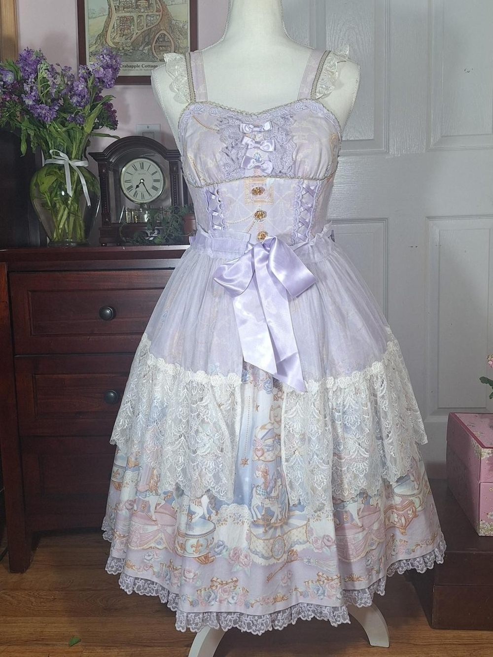 🎠 Angelic Pretty Lilac Carousel OP 💙✨